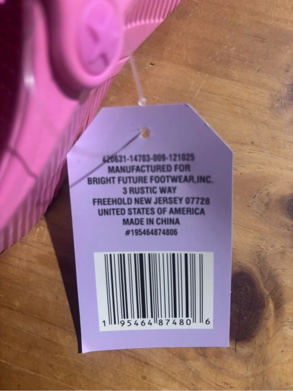 Girls Pink Clogs